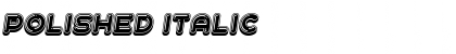 Polished Italic Font