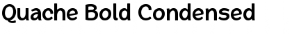 Quache Bold Condensed Font