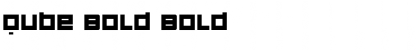 Qube Bold Font