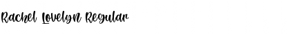 Download Rachel Lovelyn Font