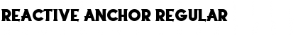 Download Reactive Anchor Font