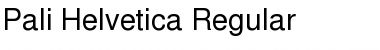 Download Pali Helvetica Font