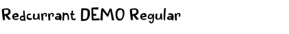 Redcurrant DEMO Regular Font