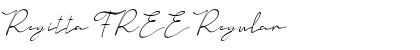 Download Regitta FREE Font