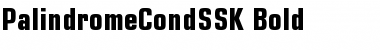 PalindromeCondSSK Font