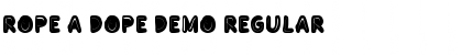 Download Rope A Dope Demo Font Download Rope A Dope Demo Font