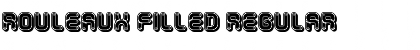 Download Rouleaux Filled Font Download Rouleaux Filled Font