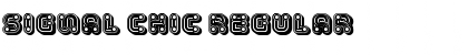 Signal Chic Regular Font