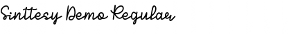Download Sinttesy Demo Font Download Sinttesy Demo Font