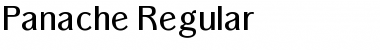 Panache Regular Font