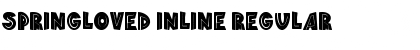 Download springloved inline Font