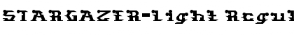 Download STARGAZER-Light Font Download STARGAZER-Light Font