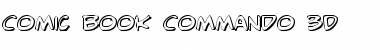 Comic Book Commando 3D Font