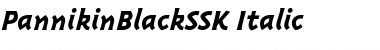 PannikinBlackSSK Font