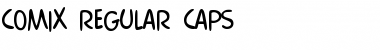 Comix Regular Caps Font