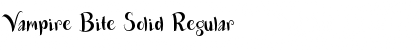 Download Vampire Bite Solid Font