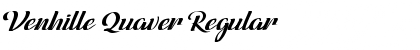 Venhille Quaver Font