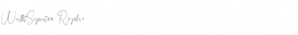 Download WalletSignature Font