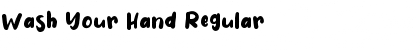 Download Wash Your Hand Font