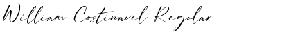 Download William Costinavel Font Download William Costinavel Font