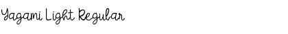 Download Yagami Light Font