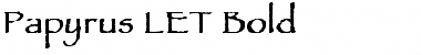 Download Papyrus LET Font
