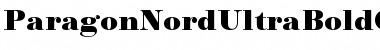 ParagonNordUltraBoldCTT Regular Font