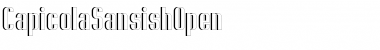 Capicola Sansish Open Font