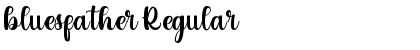 Download bluesfather Font