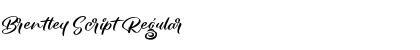 Download Brentley Script Font Download Brentley Script Font