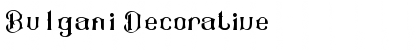 Bulgani Font