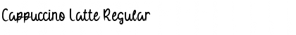 Download Cappuccino Latte Font