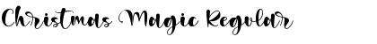 Christmas Magic Regular Font