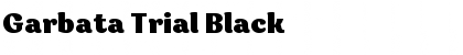 Garbata Trial Black Font