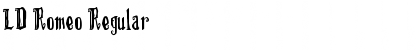 Download LD Romeo Font Download LD Romeo Font