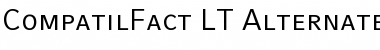 Download CompatilFact LT Font