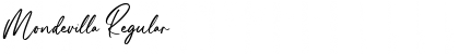 Download Mondevilla Font Download Mondevilla Font