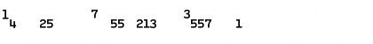 Numbers Greenback Font