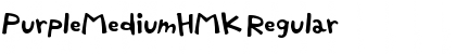 Download PurpleMediumHMK Font