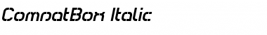 ComsatBox Italic Font
