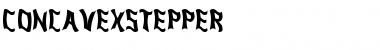 ConcavexStepper Font