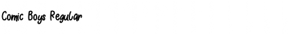 Download Comic Boys Font