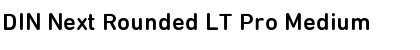 DIN Next Rounded LT Pro Font