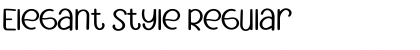 Download Elegant Style Font Download Elegant Style Font