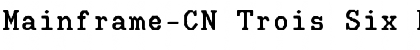 Download Mainframe-CN Trois Six Font