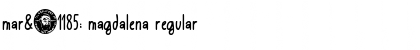 Download Marҡ Magdalena Font Download Marҡ Magdalena Font