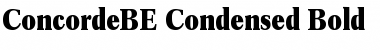 Download ConcordeBE-Condensed Font
