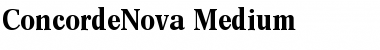 Download ConcordeNova-Medium Font