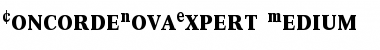 ConcordeNovaExpert-Medium Medium Font
