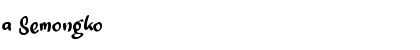 Download a Semongko Font Download a Semongko Font